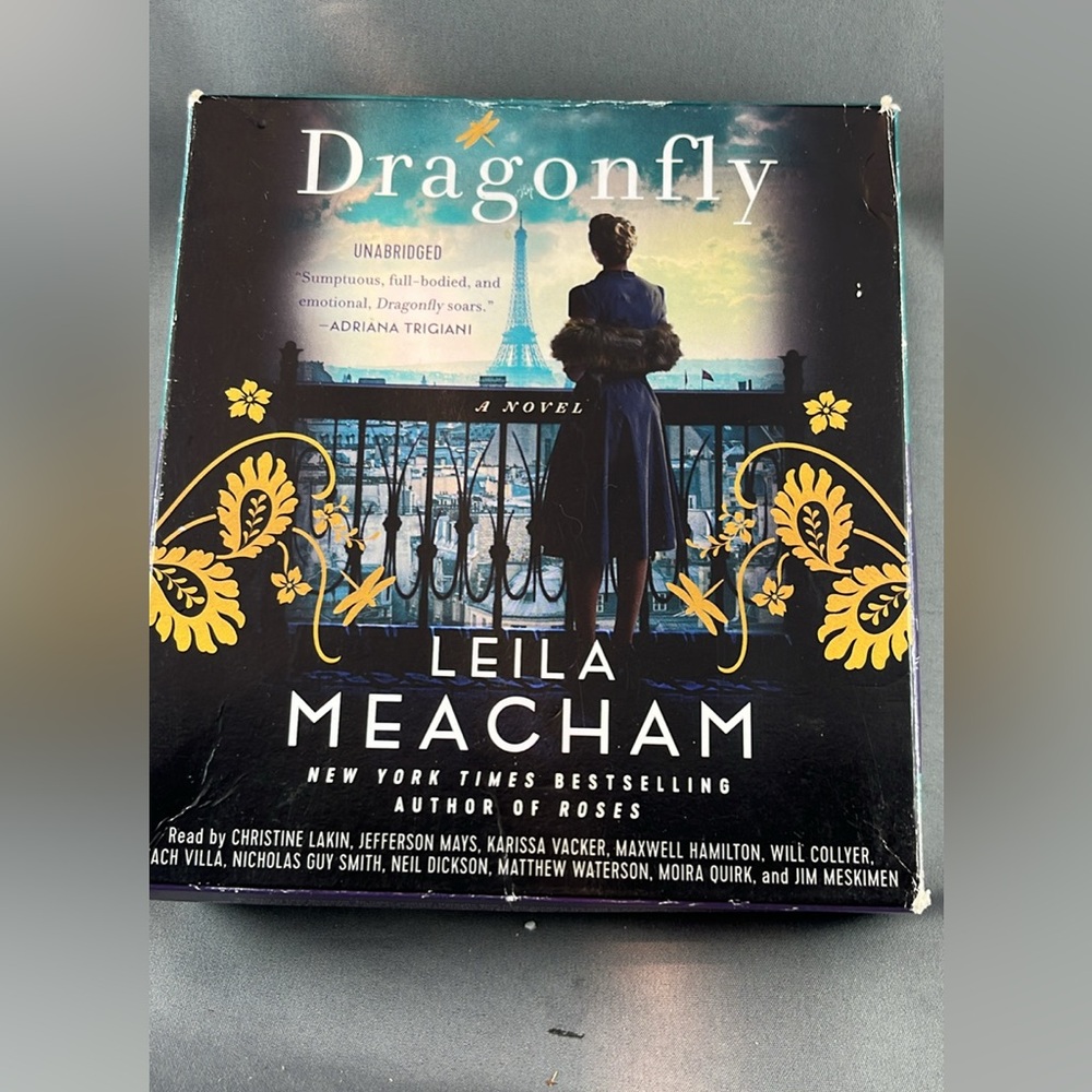 Dragonfly by Leila Meacham Audio Book
15 cds.  Historical WW2 Fiction Spies